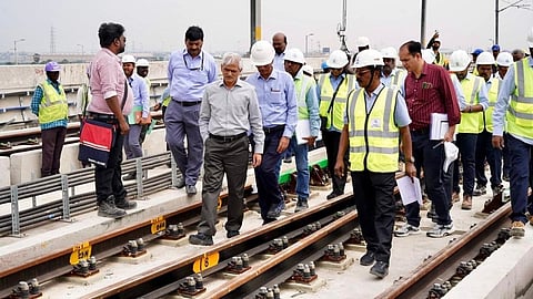 பூந்தமல்லி - வடபழனி மெட்ரோ ரயில் வழித்தடம்: அதிவேக சோதனையை அடுத்த வாரம் நடத்த திட்டம்