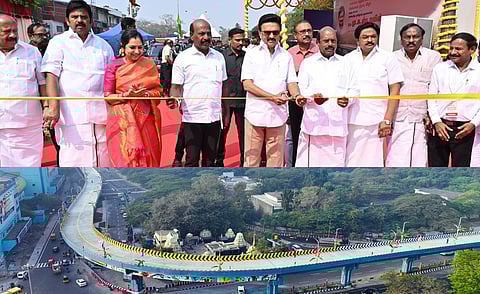 சென்னை மத்திய கைலாஷ் சந்திப்பில் ரூ.60 கோடியில் கட்டப்பட்ட மேம்பாலம் திறப்பு!