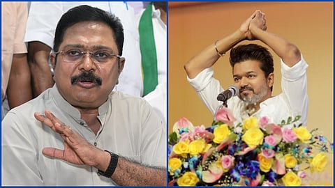 “விஜயகாந்த் 60 கி.மீ. என்றால் விஜய் 100 கி.மீ. வேகப் புயல்” - டிடிவி தினகரன் கணிப்பு