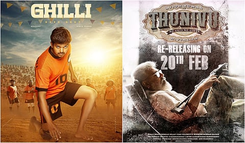 ரீ-ரிலீஸில் மோதும் விஜய் – அஜித் படங்கள்