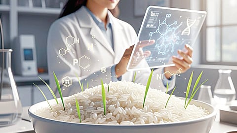 மத்திய அரசு நிறுவனம் கண்டுபிடித்த புரோட்டீன் நிறைந்த ‘டிசைனர் அரிசி’ -  தனியார் மூலம் விரைவில் சந்தையில் அறிமுகம்