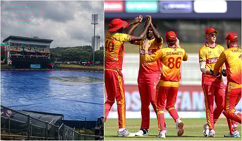 அயர்லாந்துக்கு எதிரான ஆட்டம் மழையால் ரத்து: சூப்பர் 8 சுற்றில் கால்பதித்தது ஜிம்பாப்வே