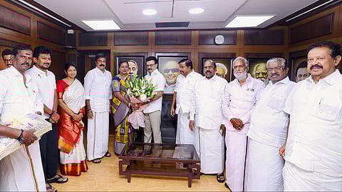 திமுக கூட்டணியில் இணைந்தது தேமுதிக - ஸ்டாலினுடன் பிரேமலதா சந்திப்பு