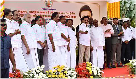 மதுரையில் ரூ.213 கோடி மதிப்பிலான புதிய மேம்பாலம்: முதல்வர் திறந்து வைத்தார்