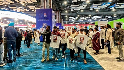 ஏஐ மாநாட்டில் காங்கிரஸார் போராட்டம் அநாகரிகமானது: என்டிஏ தலைவர்கள் கண்டனம் 