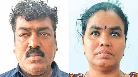 இணையவழி மோசடி நபர்களுக்கு வங்கி கணக்குகளை வழங்கி கமிஷன் பெற்று வந்த தம்பதி கைது