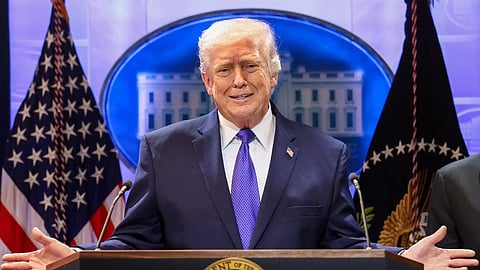 அமெரிக்க இறக்குமதி வரி 15 சதவீதமாக உயர்வு: ட்ரம்ப் அறிவிப்பு