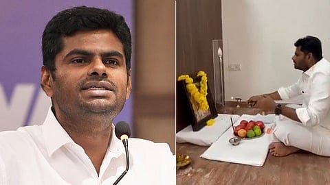 ‘திருப்பரங்குன்றம் தீபத்தூணில் தீபம் ஏற்ற உறுதியேற்போம்’ - அண்ணாமலை