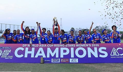 ரைசிங் ஸ்டார்ஸ் மகளிர் ஆசிய கோப்பை - இந்தியா ‘ஏ’ அணி சாம்பியன் 