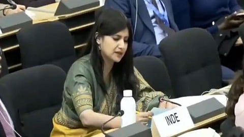 ‘ஜம்மு காஷ்மீருக்கு எதிராக பாக். பொய் பிரச்சாரம்’ - ஐ.நா. மனித உரிமைகள் ஆணையத்தில் இந்தியா பதிலடி