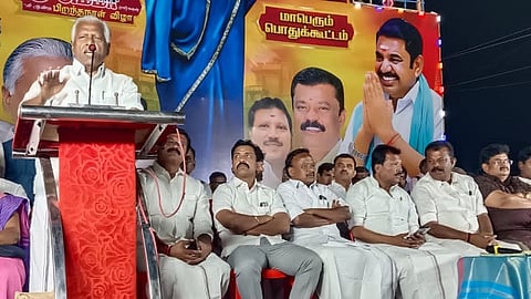 ஓசூர்  ராம் நகரில்  முன்னாள் முதல்வர் ஜெயலலிதாவின் 78வது பிறந்த நாள் விழாவில்   அதிமுக துணை பொது செயலாளர் கே.பி.முனுசாமி பேசினார்.