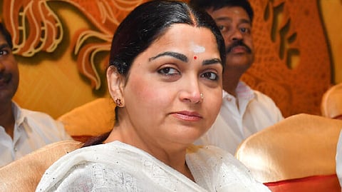 “விஜய் மனைவி விவாகரத்து கோரியதை அரசியல் ஆக்கக் கூடாது” - குஷ்பு கருத்து 