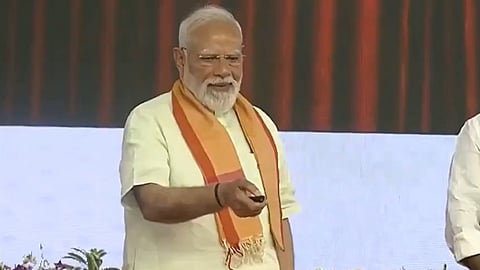 கடற்கரை - எழும்பூர் 4-வது ரயில் பாதை: பிரதமர் நாட்டுக்கு அர்ப்பணிப்பு