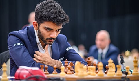 4-வது சுற்றை டிரா செய்தார் குகேஷ்