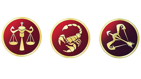 துலாம், விருச்சிகம், தனுசு: வார பலன்கள் @ மார்ச் 5 - 11