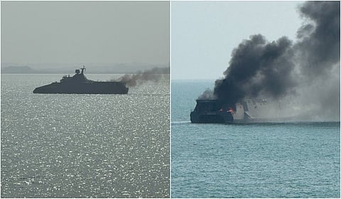 அமெரிக்க எண்​ணெய் கப்பலை தாக்​கிய​தாக ஈரான் ராணுவம் அறிவிப்பு