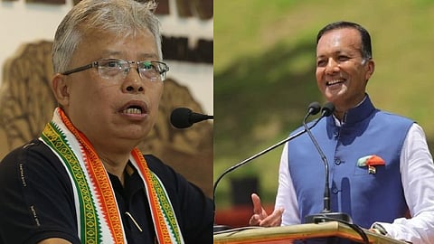 காங்கிரஸின் பிமோல் அகோய்ஜாம், பாஜகவின் நவீன் ஜிண்டால்