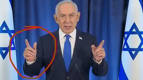 எங்கே இருக்கிறார் நெதன்யாகு? - ‘ஆறு விரல்’ வீடியோவால் சர்ச்சை!