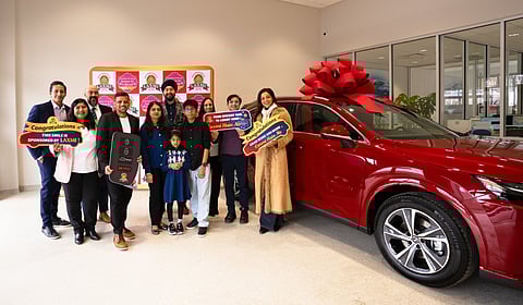லக்‌ஷ்மி பிராண்ட்டின் தீபாவளி பரிசு போட்டி: நியூ ஜெர்சியை சேர்ந்தவருக்கு லெக்ஸஸ் RX 350 கார் பரிசு