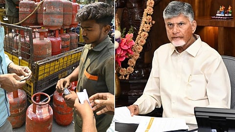 36 மணி நேரத்துக்குள் சிலிண்டர்: ஆந்திர முதல்வர் சந்திரபாபு உத்தரவு