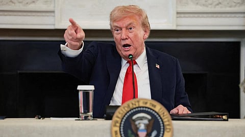 அமெரிக்க அதிபர் டொனல்டு ட்ரம்ப் 