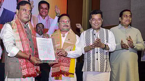 அசாம் பேரவை தேர்தல்: பாஜக 88 வேட்பாளர்களின் முதல் பட்டியல் வெளியீடு