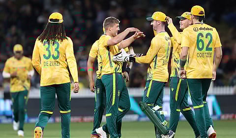 நியூஸிலாந்​துக்கு எதி​ரான டி20 போட்டி - 19 ரன்​கள் வித்தியாசத்தில் தென் ஆப்பிரிக்கா வெற்றி