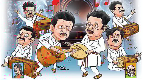 தேர்தல் பிரச்சார பாடல்கள்: தெறிக்கவிடும் கட்சிகள்