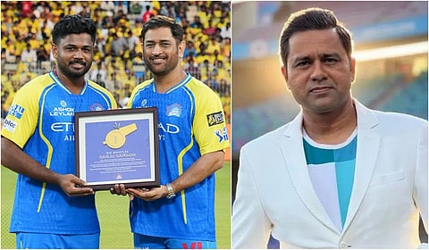 “சஞ்சு சாம்சன் வந்துவிட்டார்... தோனி ஓய்வு பெற இதுவே சரியான நேரம்” - ஆகாஷ் சோப்ரா