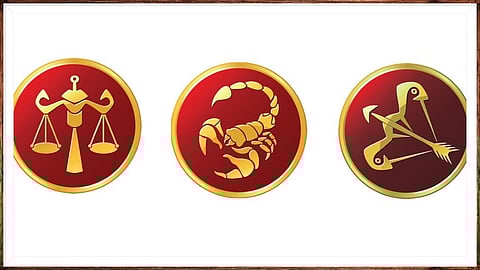 துலாம், விருச்சிகம், தனுசு: வார பலன்கள் @ மார்ச் 26 - ஏப்.1