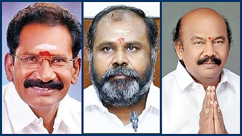 செல்லூர் ராஜூ, ஆர்.பி.உதயகுமார், வி.வி.ராஜன் செல்லப்பா