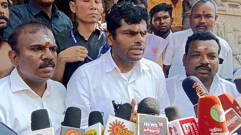 அண்ணாமலை | கோப்புப் படம்