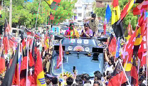 கனிமொழி பிரச்சாரம்&nbsp;