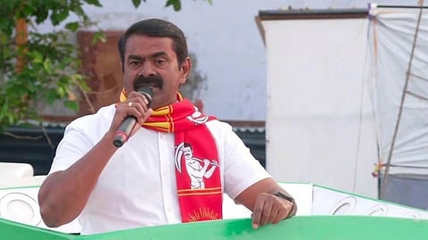 “பாசிசம் என்று சொன்ன பாஜக இப்போது பாயாசம் ஆகிவிட்டதா?” - விஜய்க்கு சீமான் கேள்வி