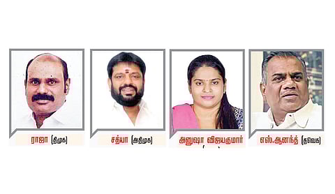 தி.நகர் தொகுதியில் தீயாய் வேலை செய்யும் கட்சிகள்!