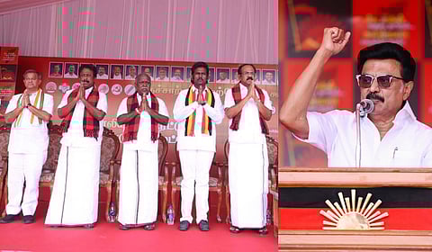 “துரோகத்துக்கு உருவம் கொடுத்தால் அது பழனிசாமிதான்” - விருதுநகரில் ஸ்டாலின் விமர்சனம்