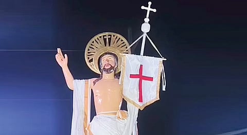 இயேசு உயிர்த்தெழுந்த காட்சி.