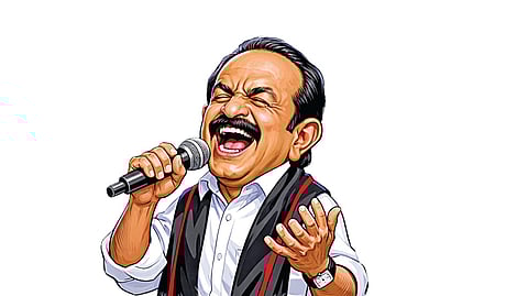 டிஎம்எஸ் பாட்டுப் பாடி.. வாக்கு சேகரித்த வைகோ