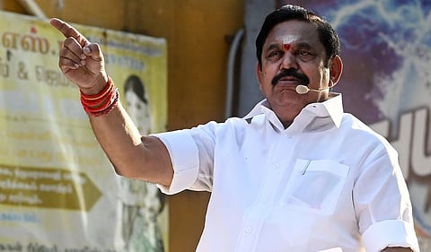 என்டிஏ கூட்டணி வேட்பாளர்களை ஆதரித்து சென்னையில் பழனிசாமி 2 நாட்களுக்கு பிரச்சாரம்