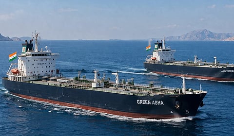 ஹார்முஸ் ஜலசந்தியை கடந்து வரும் மேலும் இரு இந்திய கப்பல்கள்