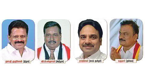 சூலூரில் வெற்றி முனைப்பில் திமுக... ‘ஹாட்ரிக்’ வெற்றிக் கனவில் அதிமுக!