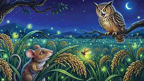 பறக்கும் நெல்மணிகள்! | கதை