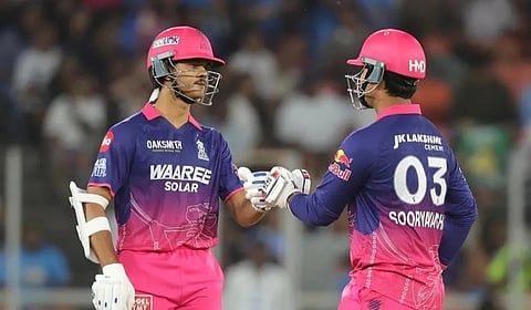 “பும்ராவின் முதல் ஓவரிலேயே சூர்யவன்ஷி விளாசியது எனது அழுத்தத்தைக் குறைத்தது” -  யஷஸ்வி ஜெய்ஸ்வால்