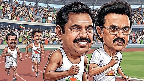 இரு முனை போட்டியாக மாறி வரும் தமிழக தேர்தல் களம்!