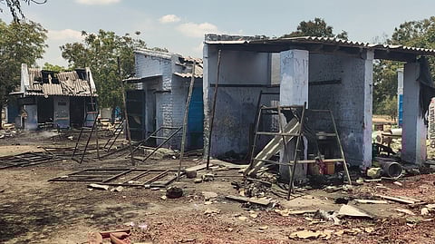 விருதுநகர் அருகே பட்டாசு ஆலையில் வெடி விபத்து: தொழிலாளி உயிரிழப்பு; 9 பேர் காயம்