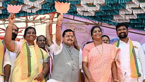 “​திருப்பரங்குன்றத்தில் தீபம் ஏற்றவிடாமல் தடுத்த திமுக அரசுக்கு பாடம் புகட்டுவோம்” - நிதின் நபின் ஆவேசம்