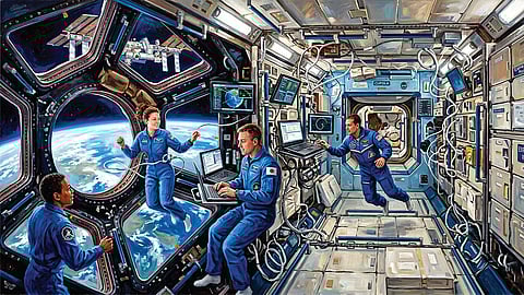 விண்வெளி நிலையத்தில் மனிதர்களின் வாழ்க்கை | வானம் நமக்கொரு போதிமரம் 27