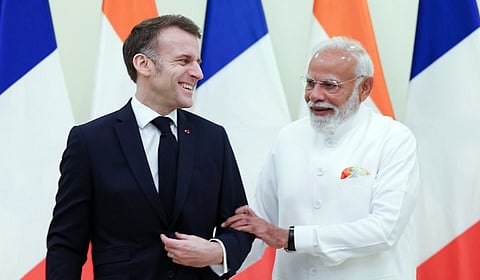 ஹார்முஸ் ஜலசந்தி பாதுகாப்பு குறித்து பிரதமர் மோடியுடன் பிரான்ஸ் அதிபர் போனில் ஆலோசனை