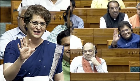 “சாணக்கியர் உயிரோடு இருந்திருந்தால்...” - அமித் ஷாவை பகடி செய்த பிரியங்கா காந்தி