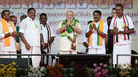 திமுகவின் அனைத்து ஊழலையும் விசாரித்து நடவடிக்கை எடுப்போம்: மோடி உறுதி 